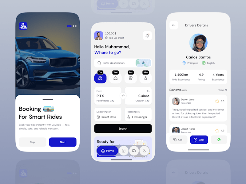 Cover image for Taxi Booking App