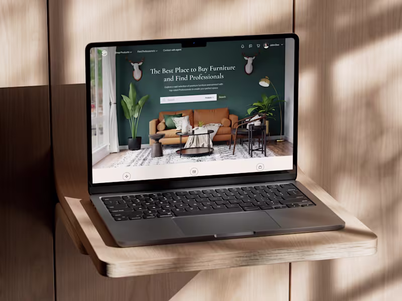 Cover image for Home design & Renovation Website/Responsive design