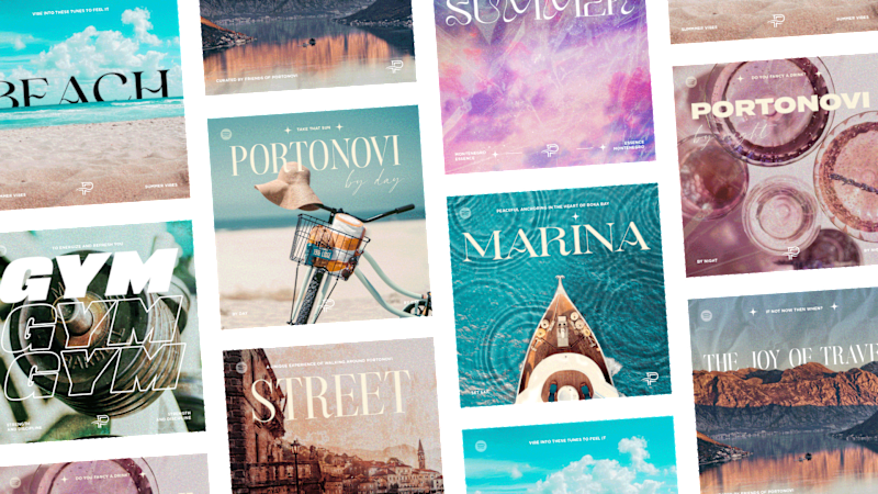 Cover image for Spotify Playlist Cover Design for Portonovi