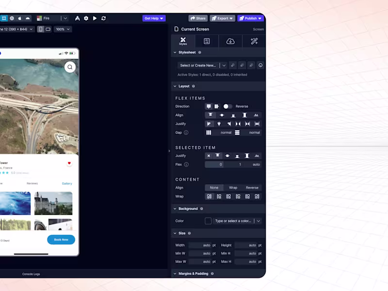 Cover image for App Builder UI Designs