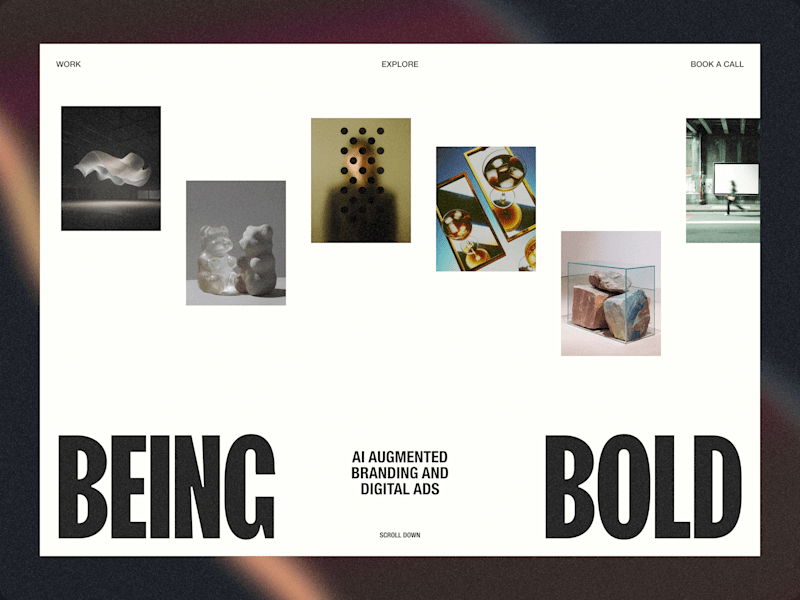 Cover image for Being Bold (Framer Landing Page)
