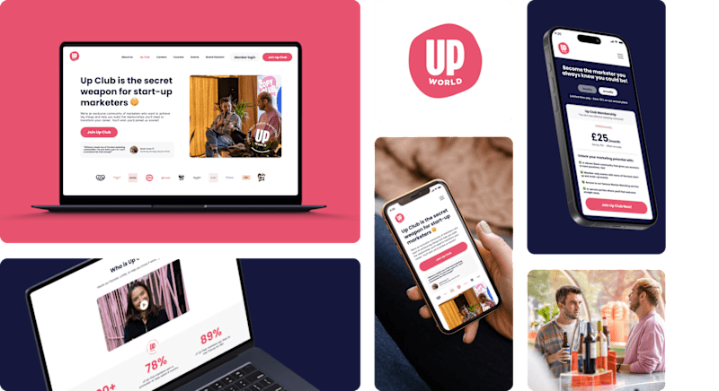 Cover image for Up World Website & Landing Pages