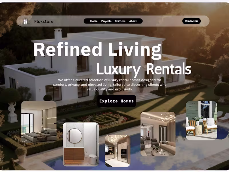 Cover image for Floxstore – Where Luxury Meets Design