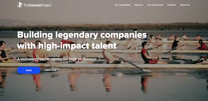 Cover image for The Cannon Project | A technology career agency for high perform
