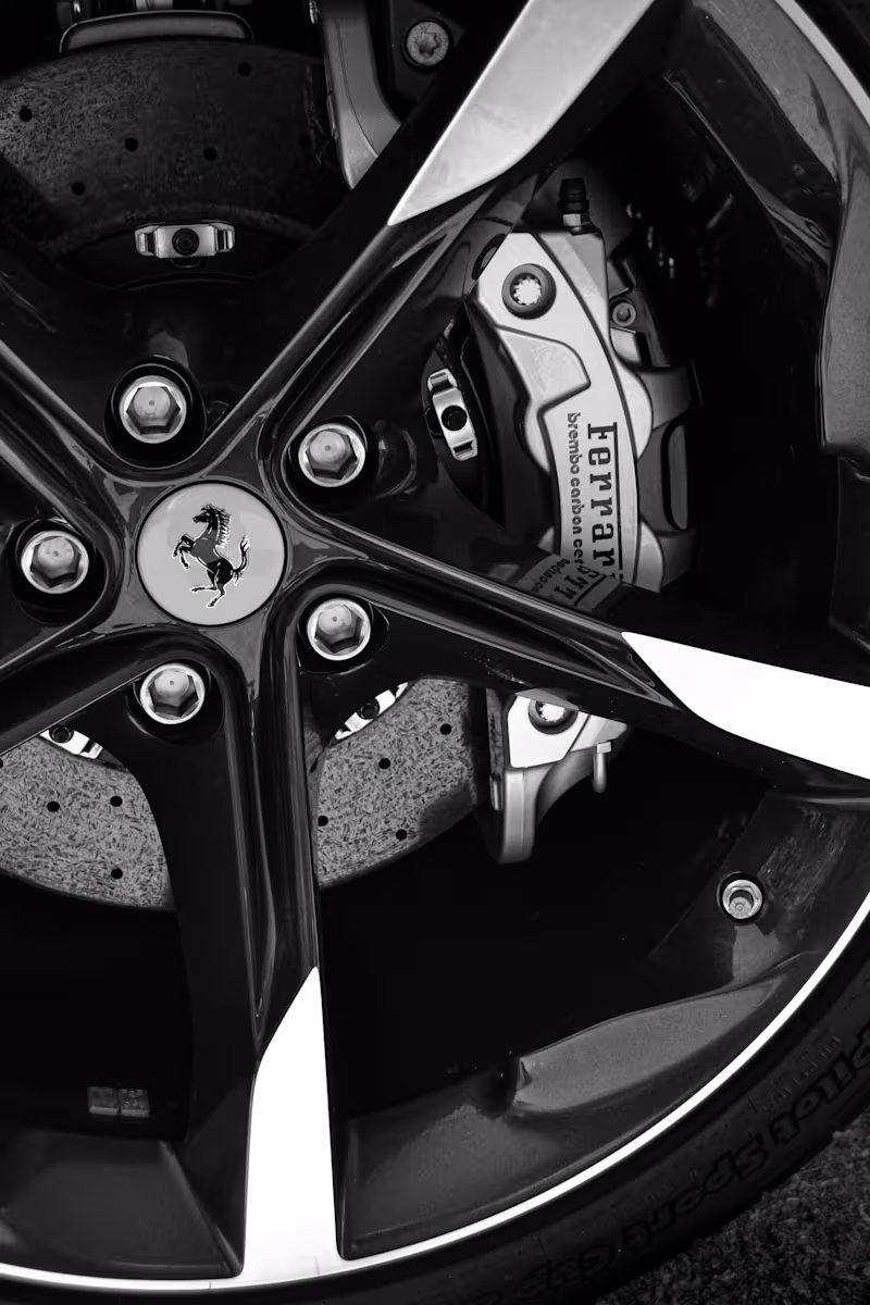 Cover image for Car Photography Ferrari Cavalcade 2025