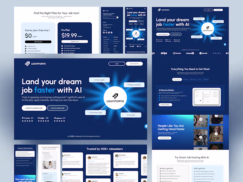 Cover image for Landing page design