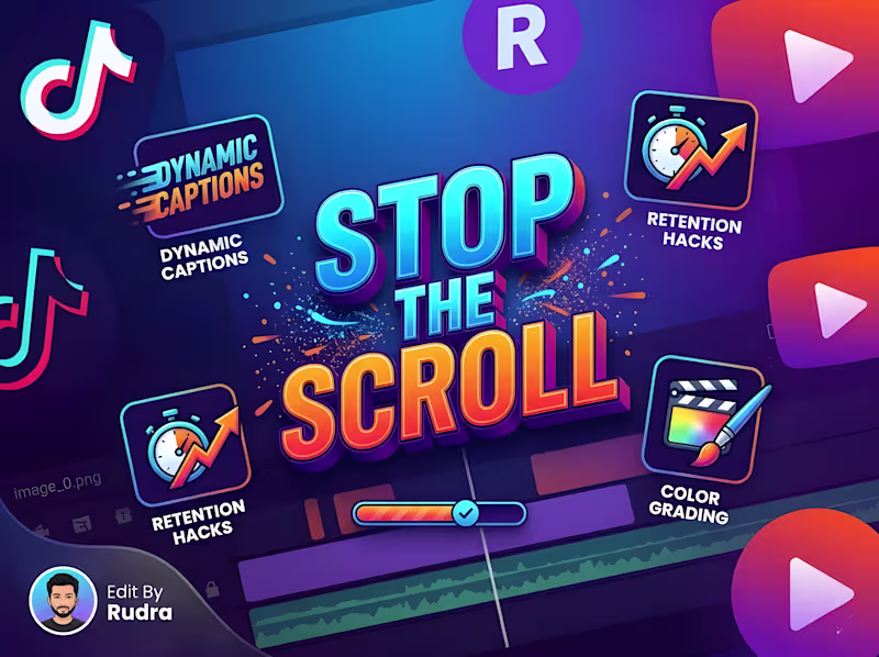 Cover image for Viral Short-Form Video Editing (Reels, TikTok, Shorts)