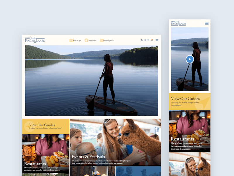 Cover image for Website Redesign, Responsive design