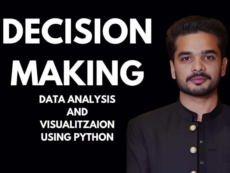 Cover image for Enhance your Decision Making with Python Data Analysis