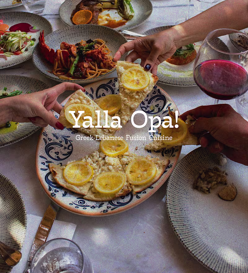 Cover image for Yalla Opa! Brand Design