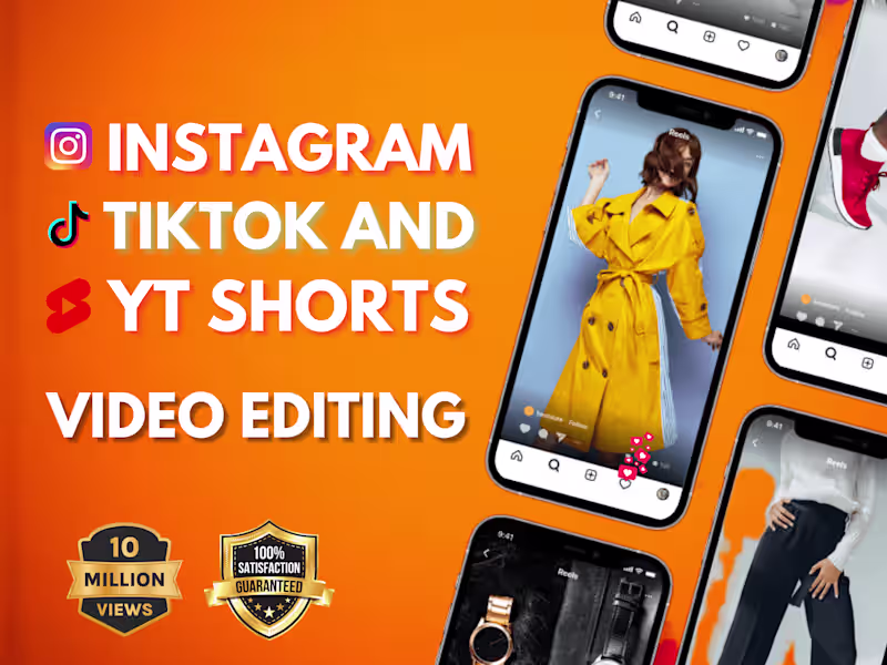 Cover image for Social Media Ad and Reel Editing
