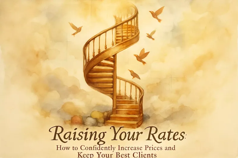Cover image for Raising Your Rates: How to Confidently Increase Prices and Keep Your Best Clients