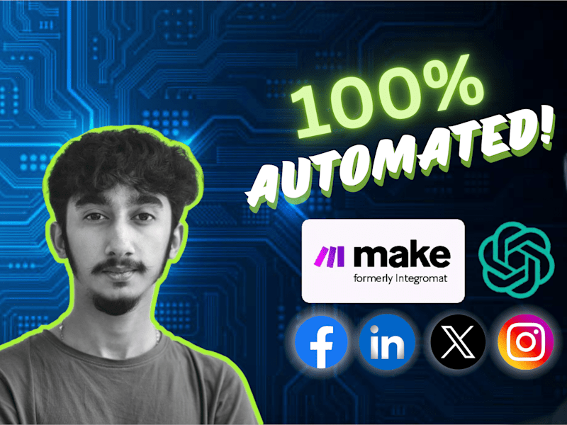 Cover image for I will setup zapier and make to automate workflow