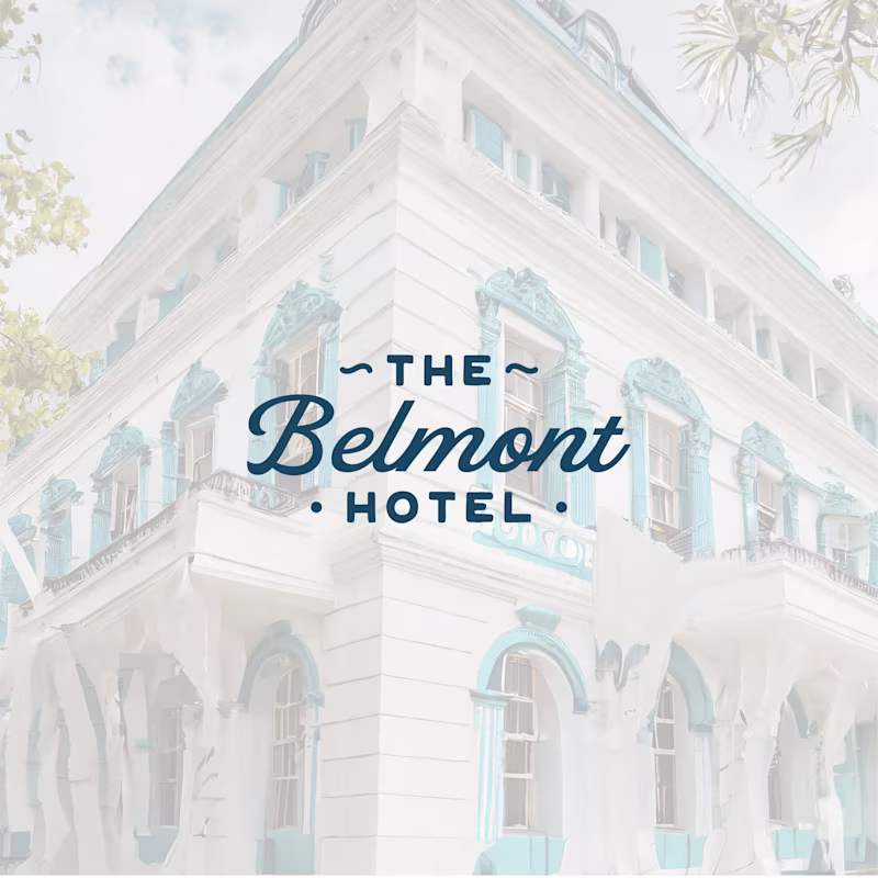 Cover image for The Belmont Hotel Brand Identity Design