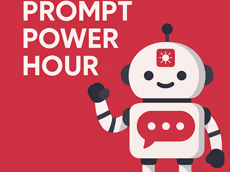 Cover image for AI in 1 Hour: Power Hour Training Session