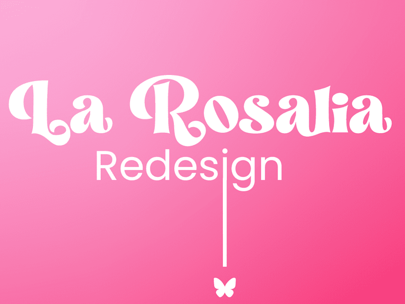 Cover image for Rosalía - Logo Redesign