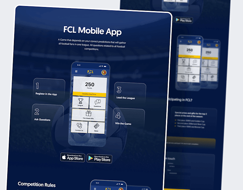 Cover image for FCL (Landing page to app)
