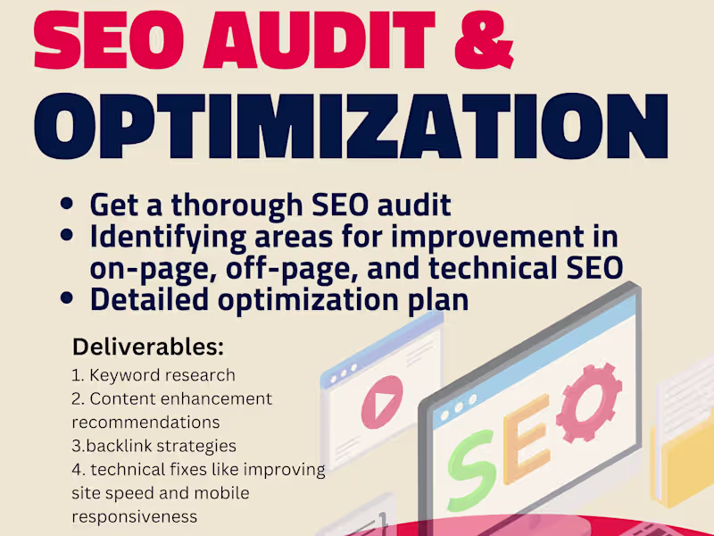Cover image for Detailed SEO Audit & Optimization