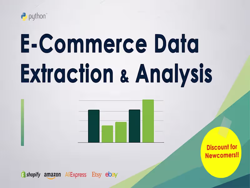 Cover image for E-commerce product data scraping for price monitoring & analysis