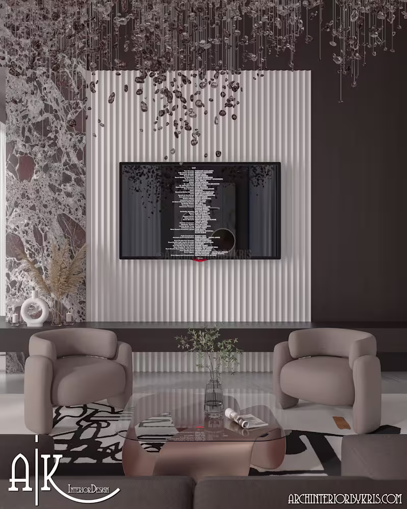 Cover image for Luxury Penthouse | 3d Design, Living Room, Interior Design