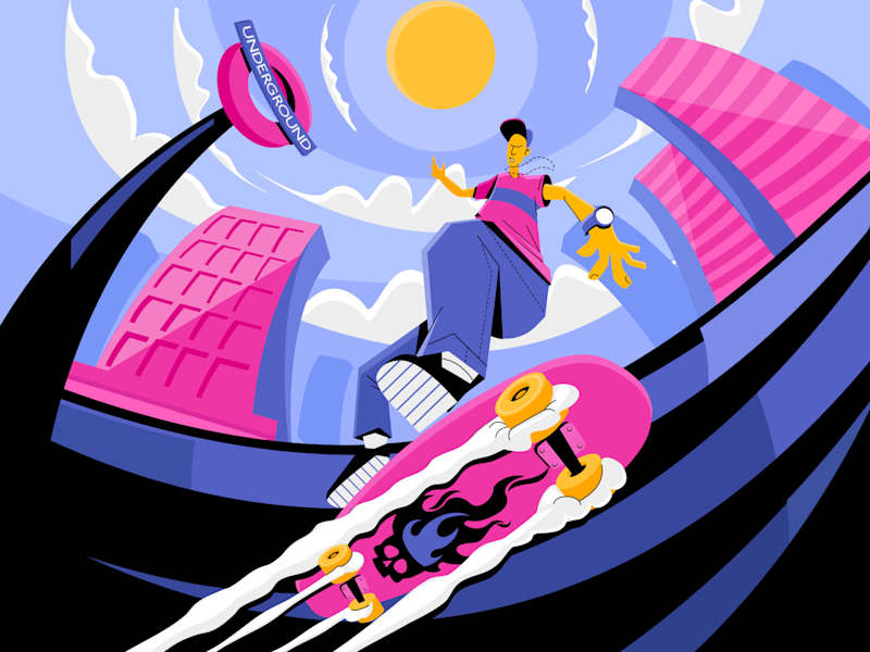 Cover image for The Skater Illustration Project