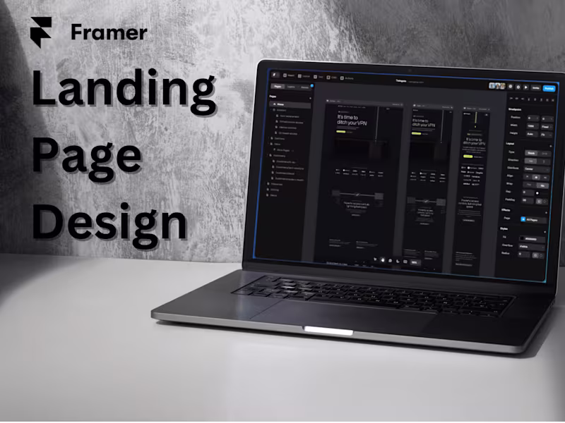 Cover image for Framer Landing Page Basic