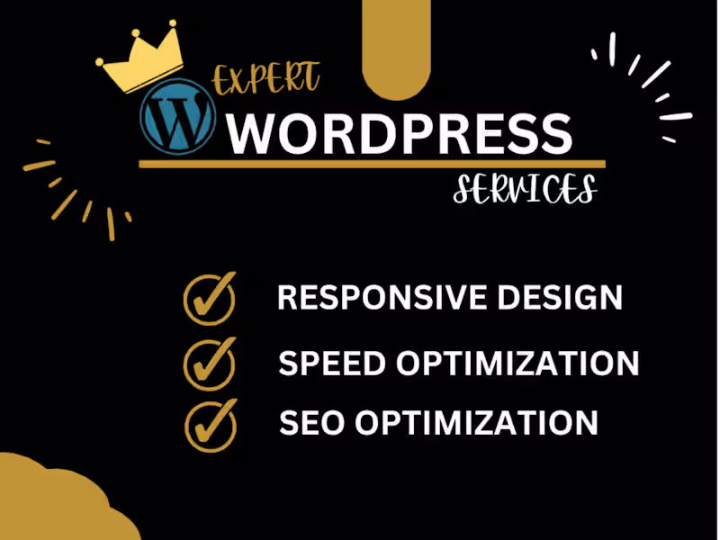 Cover image for WordPress Developer | Design UI/UX Expert | WordPress Security