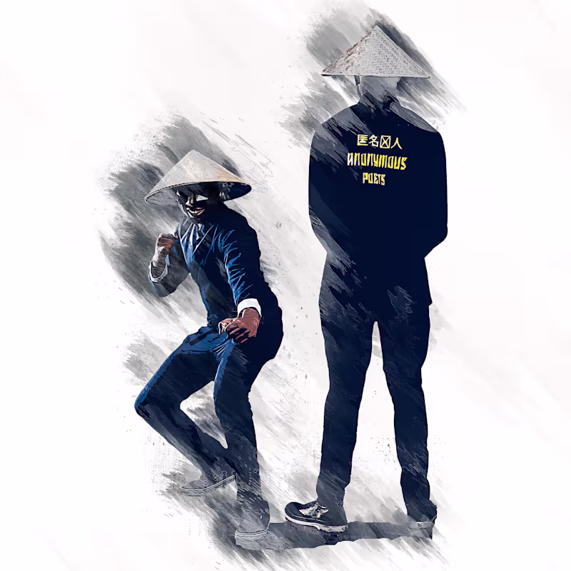 Cover image for ANONYMOUS POETS... pt Wan