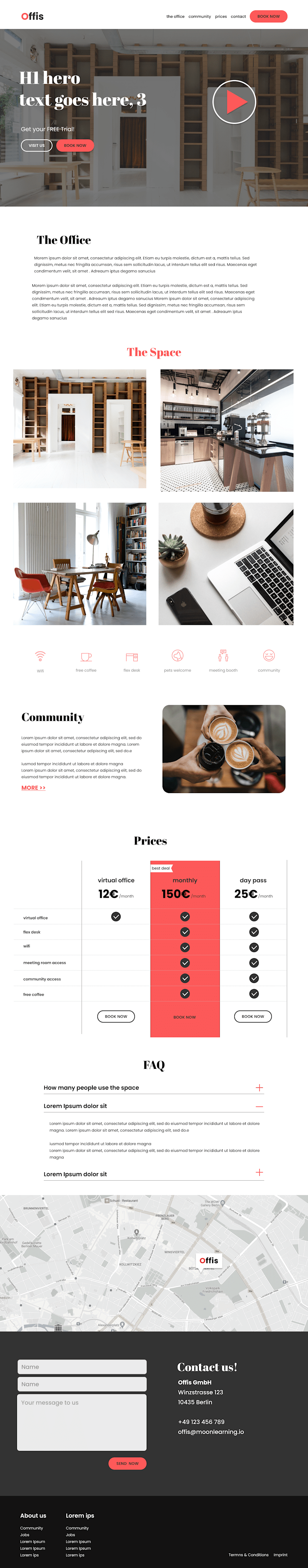 Cover image for Offis (Framer Landing Page)