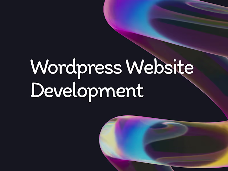 Cover image for WordPress Website Development