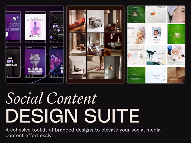 Cover image for Social Media Design Suite