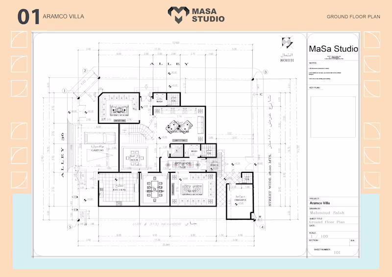 Cover image for Aramco Villa : Ksa