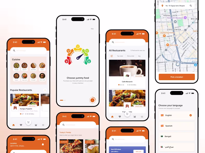 Cover image for  Mobile App Design (iOS & Android, Figma)