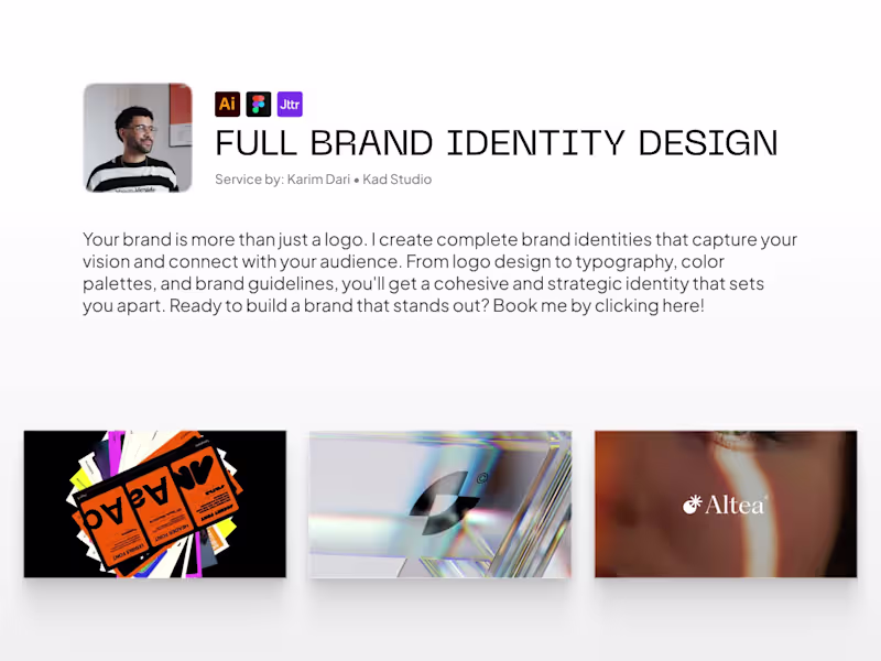 Cover image for Full Brand Identity Design