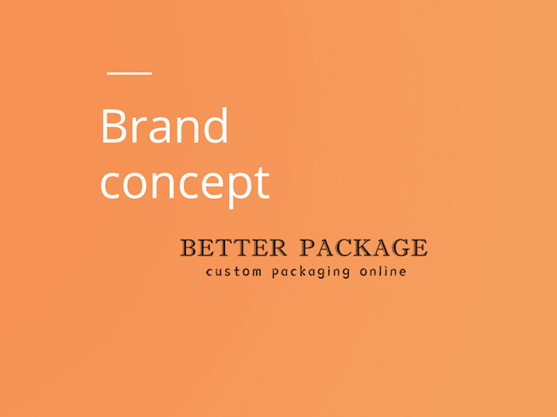 Cover image for Brand Concept: Better Package