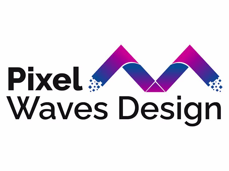 Cover image for pixel waves design