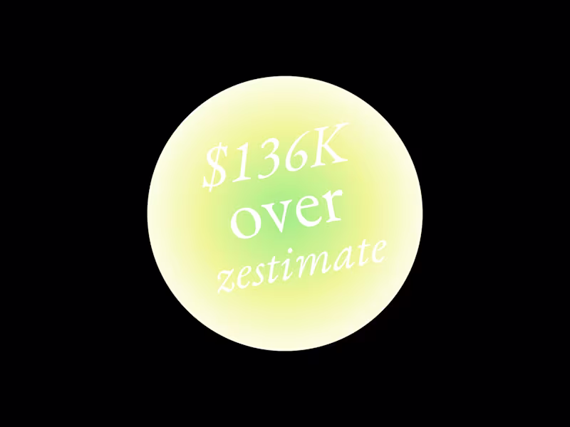 Cover image for 18K Views | Sold 136K Over the Zestimate