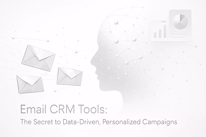 Cover image for Email CRM Tools: The Secret to Data-Driven, Personalized Campaigns