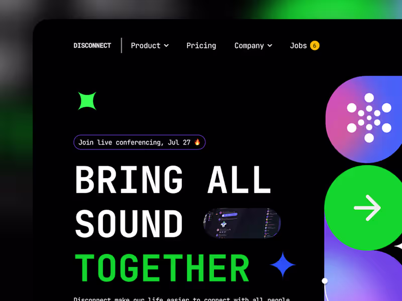 Cover image for Disconnect - Talk Together