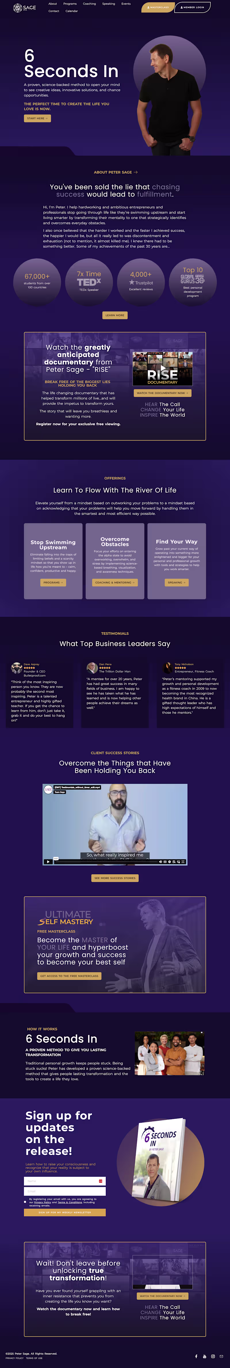 Cover image for Peter Sage - Funnel/ Courses setup in Kajabi.