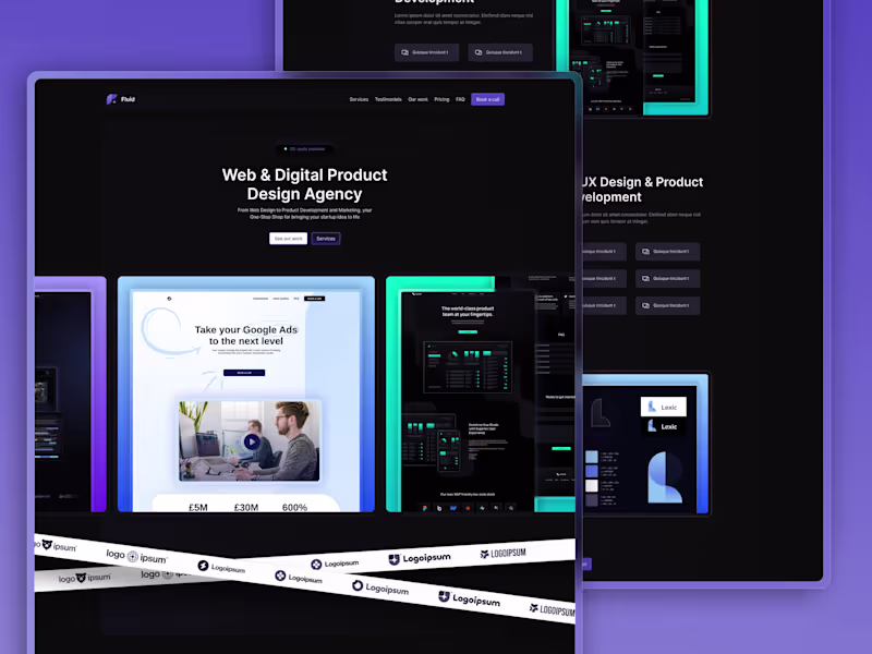 Cover image for Landing page Design and Framer Implementation