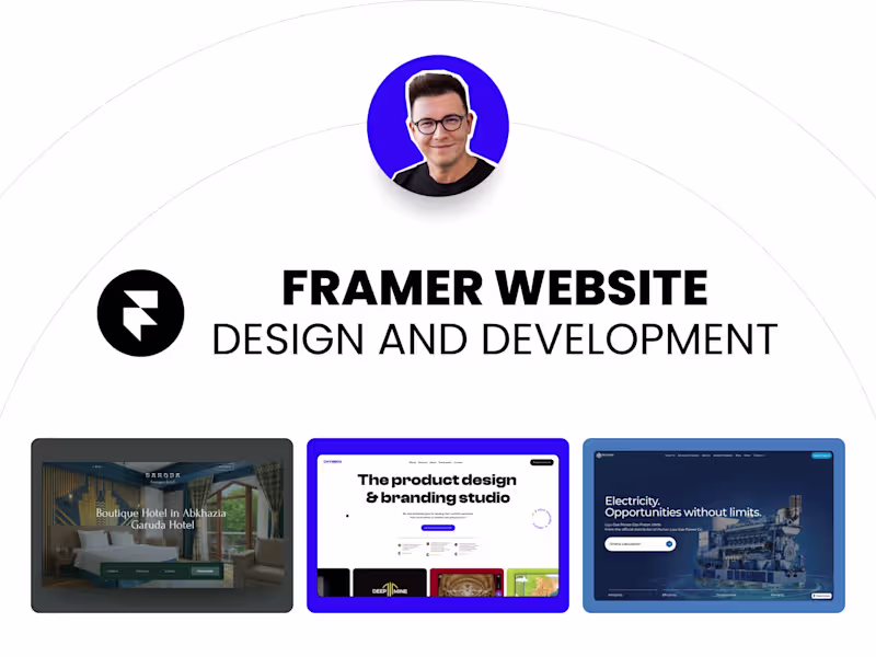 Cover image for Framer Website Design & Development