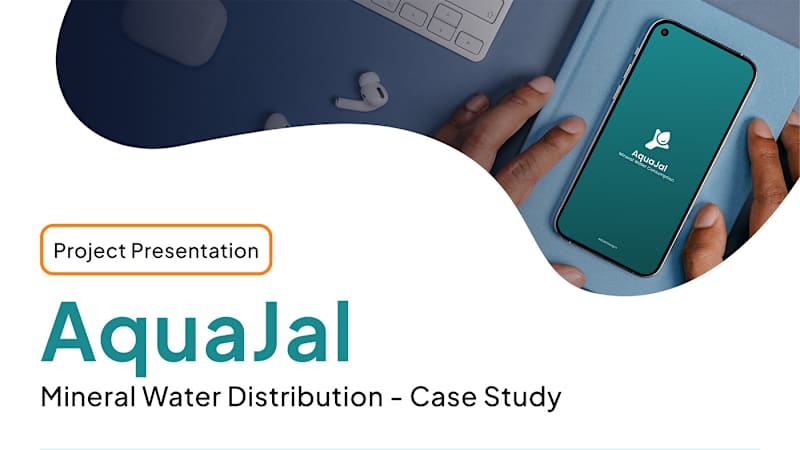 Cover image for AquaJal - Mineral Water Distribution: Behance
