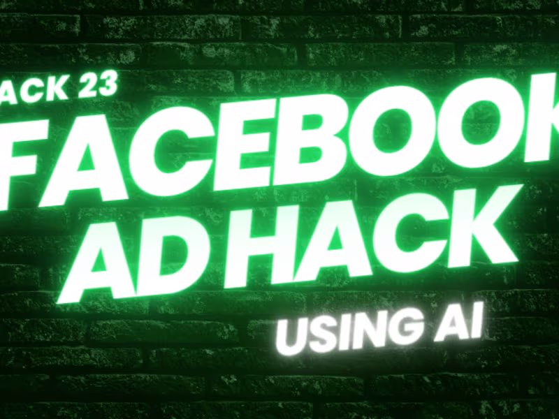 Cover image for Your Facebook Advert