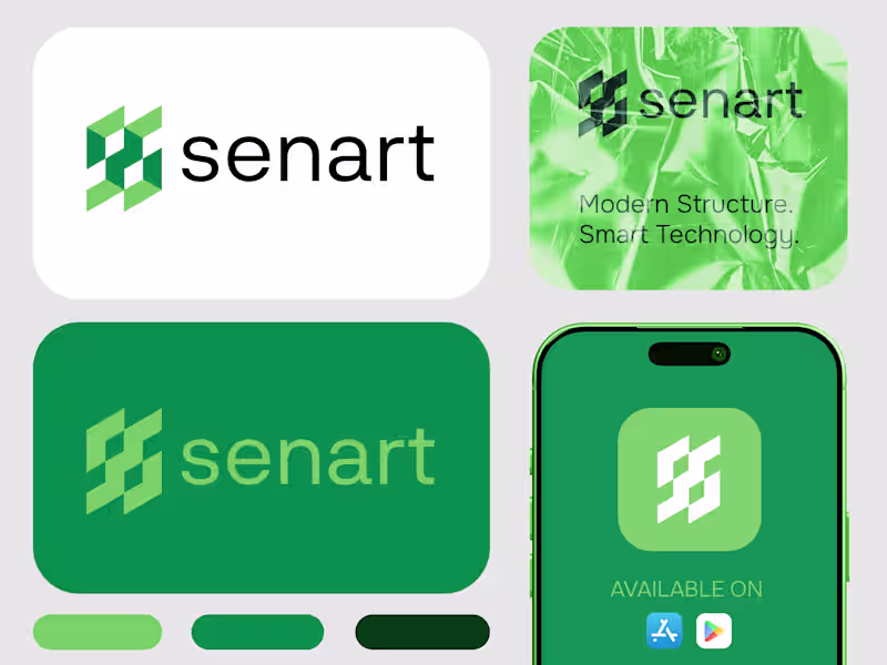 Cover image for Tech, sass timeless bold S logo mark design