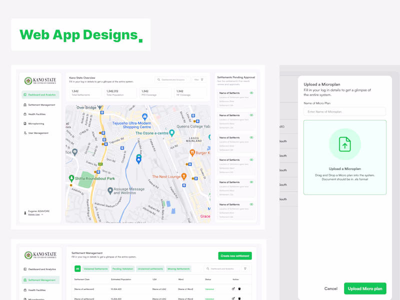 Cover image for Web App Designs