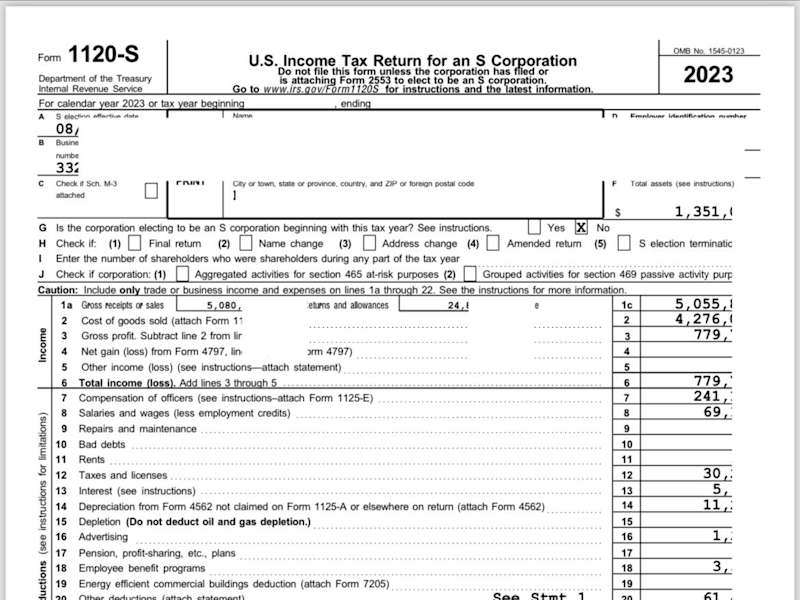 Cover image for Tax Preparation - Business