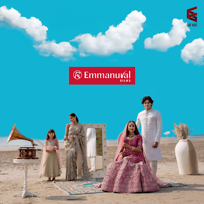 Cover image for Creative Writing for Television Commercial for EMMANUVAL SILKS