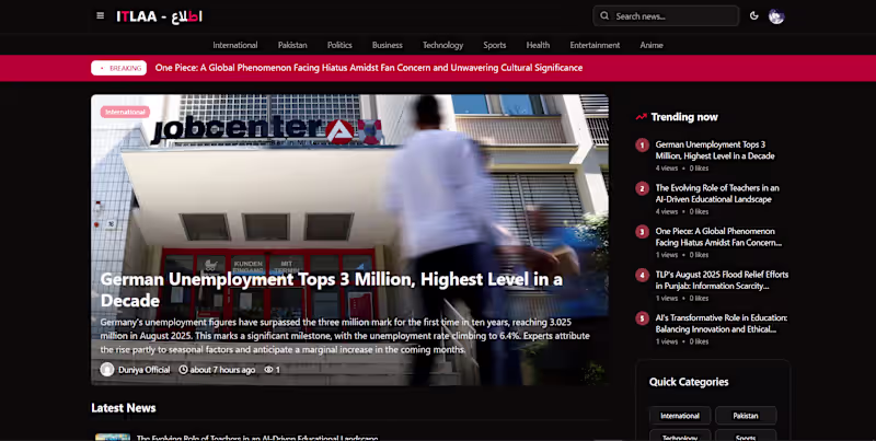 Cover image for Built ITLAA, a functional news site leveraging AI for comple...