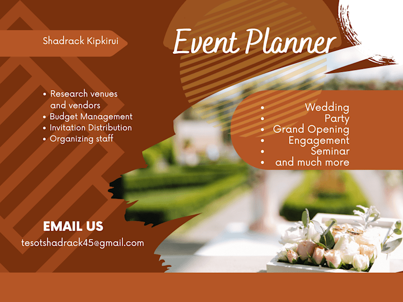 Cover image for Client-focused Event planner